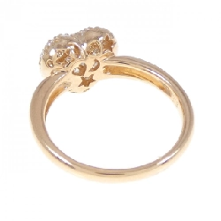 Nhẫn kim cương K18PG hình trái tim 0.54CT 673333