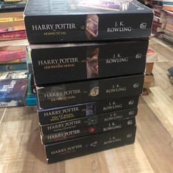 Harry Potter bìa đen – J. K. Rowling (7 cuốn)