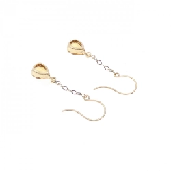 K10YG Citrine Bông tai - Hàng hiệu Chính hãng 866298