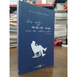 Suy nghĩ vẩn vơ của kẻ nhàn rỗi - Jerome K.Jerome 332909