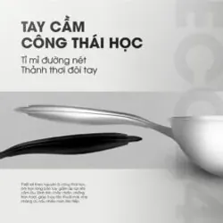 🔥 KALITE ECO26 – Chảo rán inox 304 liền khối cao cấp 751249