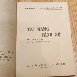 TÀI NĂNG HÌNH SỰ - NXB Công An Nhân Dân 788808