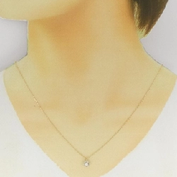 K18YG Ngọc trai Akoya Dây chuyền 3mm - Hàng hiệu Chính hãng 855810