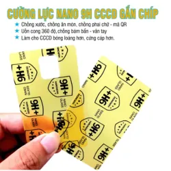 Miếng dán Nano 9H+ Glass chống trầy CCCD - BLX 974830