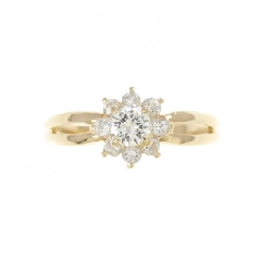 Nhẫn kim cương K18YG 0.17CT - Hàng hiệu Authentic 853671