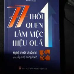 77 thói quen làm việc hiệu quả