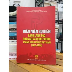 Biên niên sự kiện Đảng lãnh đạo quân sự và quốc phòng (1930–2000) – Bộ Quốc Phòng