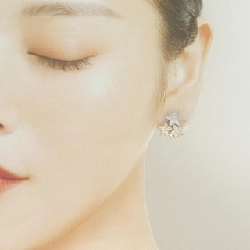 K14WG/K14PG Bông tai kim cương hình sao - Hàng hiệu Chính hãng 870856