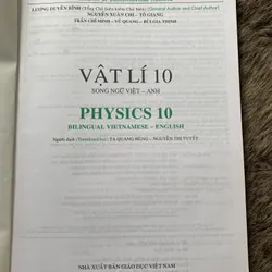 (Song ngữ) Vật Lí 10 song ngữ Việt Anh 603164