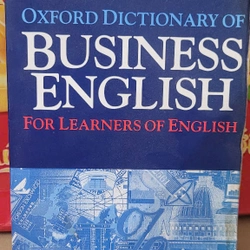 OXFORD DICTIONARY OF BUSINEESS ENGLISH