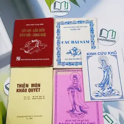 Combo: Cầu An-Cầu Siêu-Sám Hối-Cúng Thọ, Các Bài Sám,Thiền Môn Khẩu Quyết, Kinh Cứu Khổ 776171