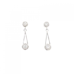 PT900 Bông tai kim cương 0.30CT - Hàng hiệu Authentic