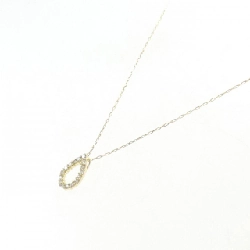 K18YG Dây chuyền kim cương 0.10CT - Hàng hiệu Chính hãng 863503