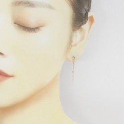 K18YG Bông tai - Hàng hiệu Authentic 870470