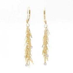 K18YG/K18WG Bông tai kim cương - Hàng hiệu Authentic