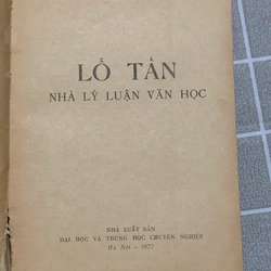 LỖ TẤN, NHÀ LÝ LUẬN VĂN HỌC - PHƯƠNG LỰU- 1977- 440 TRANG 543755