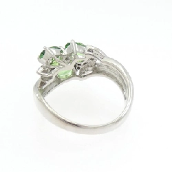 Nhẫn Garnet Xanh K18WG 1.32CT - Hàng hiệu Chính hãng 852535