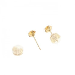 K18YG Citrine Earrings - Hàng hiệu Authentic 873691