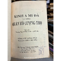 Kinh a mi đà và kinh quán vô lượng thọ - Thượng Toạ Thiền Tâm 359051