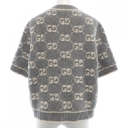 Gucci GG Boucle Wool Jacquard Top 770059 XKCNA Knit 630522