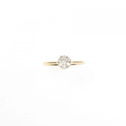 Nhẫn kim cương hoa K18YG 0.20CT - Hàng hiệu chính hãng 856352