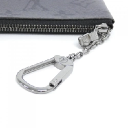 Louis Vuitton Monogram Eclipse Reverse Card Key Case Pochette Clé M80905 Coin & Key Case - Hàng hiệu Authentic 806188