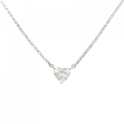 Dây chuyền kim cương PT900/PT850 0.787CT K SI2 hình trái tim - Hàng hiệu Authentic