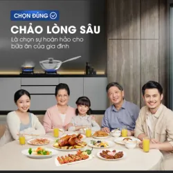Chảo inox 304 lòng sâu Kalite KWP2501 chống dính chống xước 572278