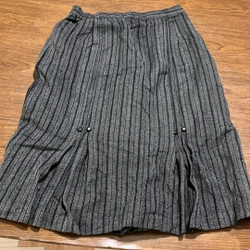 Váy thô linen eo 70-72, dài 60
