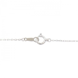 K18WG Dây chuyền hình trái tim Ruby 0.48CT - Hàng hiệu Chính hãng 856747