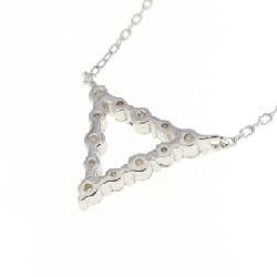 Dây chuyền kim cương K18WG 0.09CT - Hàng hiệu Chính hãng 863861