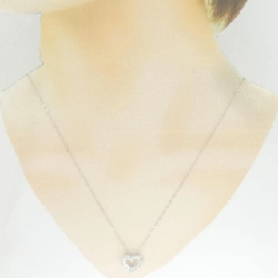 K18WG Dây chuyền kim cương hình trái tim 0.30CT - Hàng hiệu Chính hãng 861347