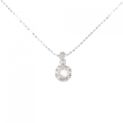 K18WG Dây chuyền kim cương 0.15CT - Hàng hiệu Authentic