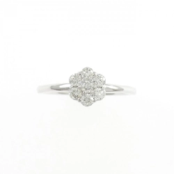 Nhẫn kim cương hoa K18WG 0.24CT - Hàng hiệu Authentic 852734