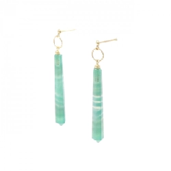 K18YG Bông tai Mã não - Hàng hiệu Chính hãng 872334