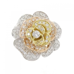 Nhẫn kim cương 3 màu K18 0.81CT - Hàng hiệu Chính hãng 849081