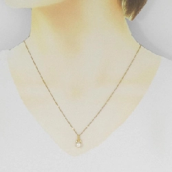 K18YG Ngọc trai Akoya Dây chuyền 5.2mm - Hàng hiệu Chính hãng 855891