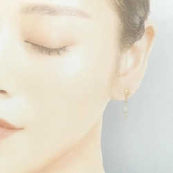 K18YG Bông tai kim cương 0.30CT - Hàng hiệu Chính hãng 874036