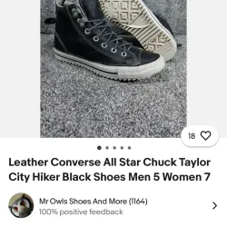 Giày Converse All Star Chuck Taylor City Hiker (auth) size 37 993644