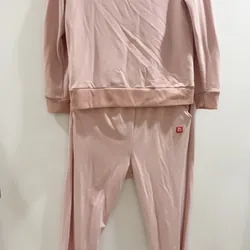 🌸 Bộ Đồ Bộ Uniqlo Hồng Pastel – Mặc Nhà Cực Xinh, Đi Chơi Vẫn Thời Trang 🌸 557574