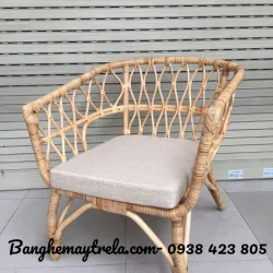 Ghế mây vuông tự nhiên phòng ngủ 689738