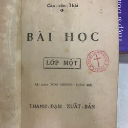 BÀI HỌC LỚP MỘT - CAO VĂN THÁI 613809