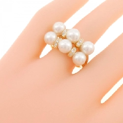 Nhẫn ngọc trai Akoya K18YG - Hàng hiệu Authentic 850913