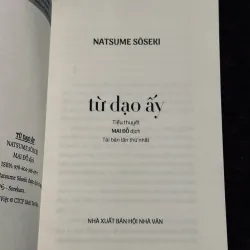 Từ dạo ấy - Natsume Soseki 763384