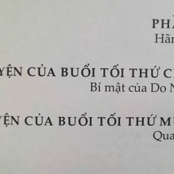 Sách trinh thám - 1/14 Ninh Hàng Nhất - trọn bộ 5 tập (có bán lẻ) đồng giá 391093