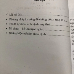 PHƯƠNG PHÁP ĂN UỐNG ĐỂ PHÒNG CHỐNG BỆNH UNG THƯ  - 94 trang, nxb: 2004 320469