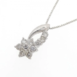 Dây chuyền kim cương hoa PT900/PT850 0.50CT - Hàng hiệu Chính hãng 860640