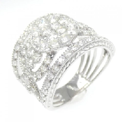 Nhẫn kim cương 750WG 2.00CT