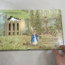 NGOẠI VĂN sách tiếng anh trẻ em PETER RABBIT - a peep-inside Tale - truyện kinh điển hay 1027884