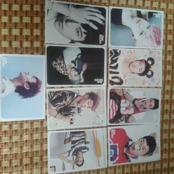Card idol giấy cứng 9 tấm 18 ảnh  599157